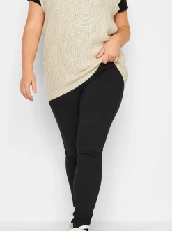 Pantalon skinny Sally stretch coupe longue grande taille