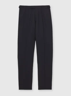 Pantalons de smoking Reiss Sinatra en jacquard de laine mélangée coupe classique