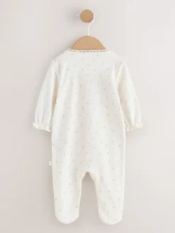 Papa Blanc écru - Combinaison de nuit BÉBÉ famille (0-2ans)