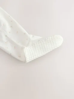 Papa Blanc écru - Combinaison de nuit BÉBÉ famille (0-2ans)