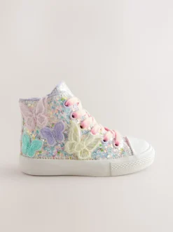 Papillon multicolore pastel pailleté - Entraîneurs haut de gamme