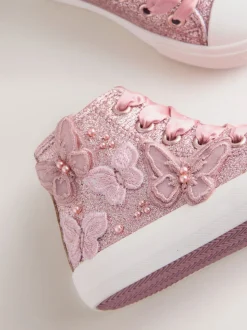 papillon pailleté Rose - Entraîneurs haut de gamme