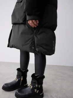 Parka Baker by Ted Baker longue imperméable à ceinture noire rembourrée