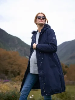 Parka de Grossesse et de portage Seraphine Premium Sub-Zero rembourrée en duvet 3en1