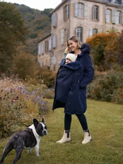 Parka de Grossesse et de portage Seraphine Premium Sub-Zero rembourrée en duvet 3en1