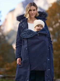 Parka de Grossesse et de portage Seraphine Premium Sub-Zero rembourrée en duvet 3en1