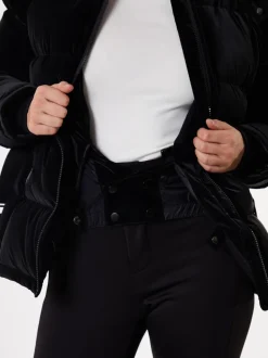 Parka Threadbare brillante ceinturée Veste