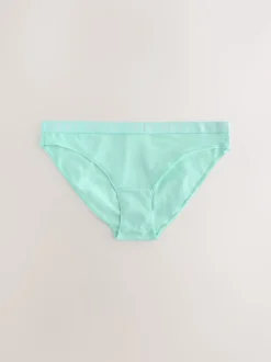 pastel - Lot de 4 culottes à logo en coton