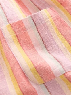 Pastel rayé - Chemises Col Combinaison (3mths-7yrs)