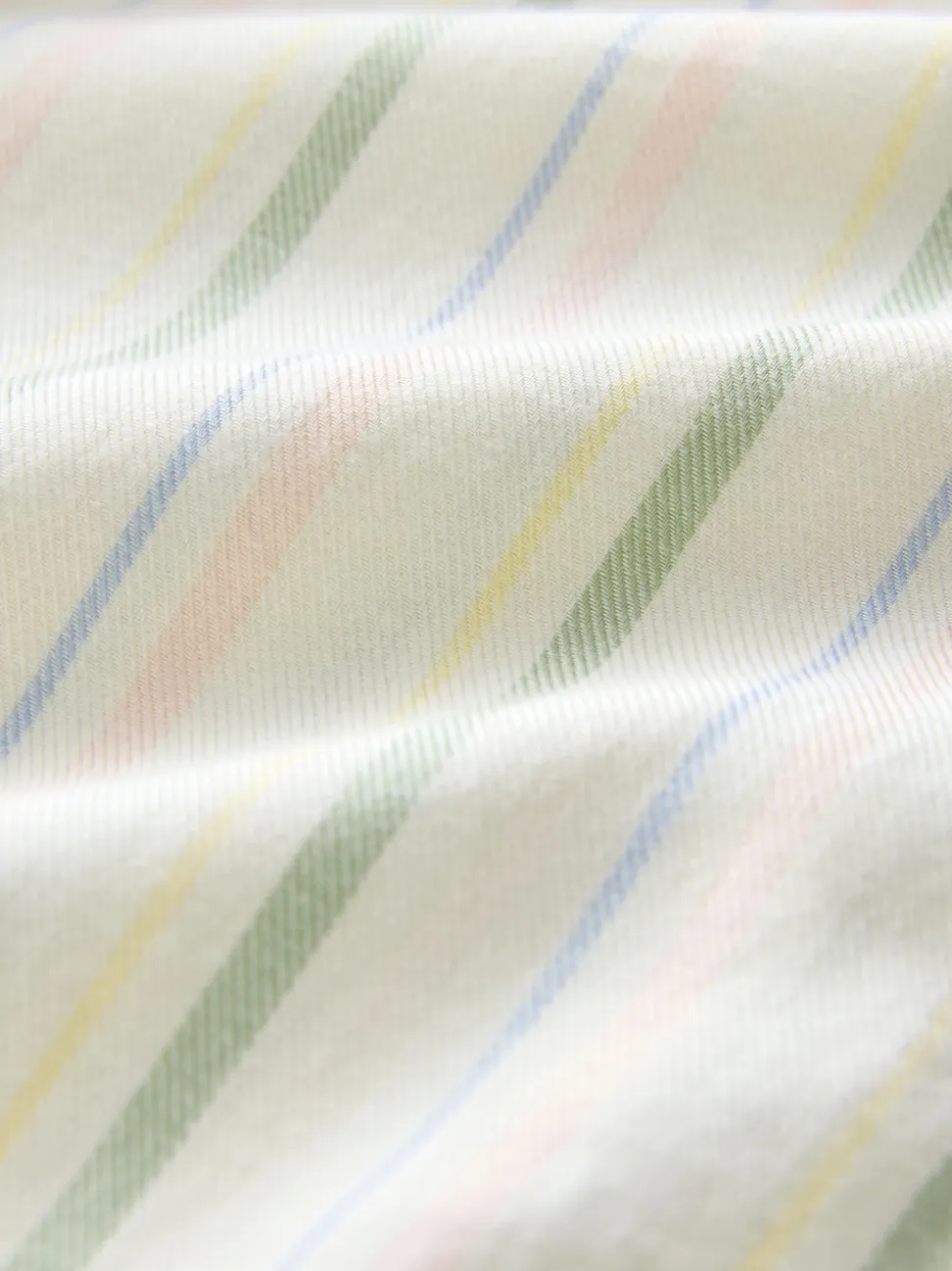 Pastel rayé - 100Chemises décontractées en coton à boutons Manches longues Chemises décontractées