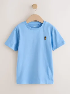 Pastels - T-shirt brodé Manches courtes Stag 4 Pack (3-16ans)