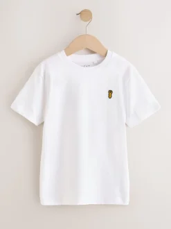 Pastels - T-shirt brodé Manches courtes Stag 4 Pack (3-16ans)