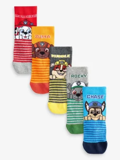 Paw Patrol - Lot 5 paires de chaussettes Character riches en coton