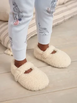 Peau de mouton neutre - Chaussons style babies