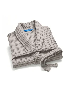 Peignoir Christy style kimono gaufré