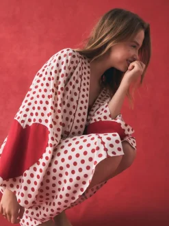 Peignoir court Rockett St George Cœurs