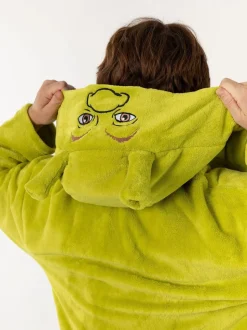 Peignoir de bain Vanilla Underground Shrek à capuche