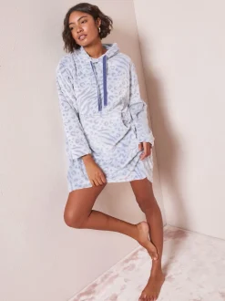 Peignoir Friends Like These Snoodie zébré