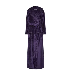 Peignoir Maxi Long Tall Sally châle à ruban