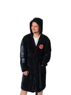 Peignoir Vanilla Underground Foo Fighters à capuche