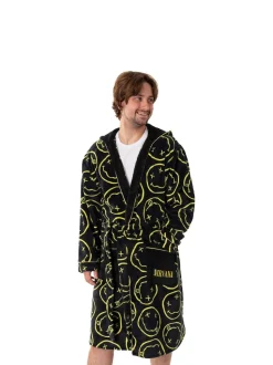 Peignoir Vanilla Underground Nirvana à capuche