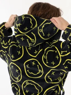 Peignoir Vanilla Underground Nirvana à capuche