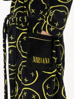 Peignoir Vanilla Underground Nirvana à capuche