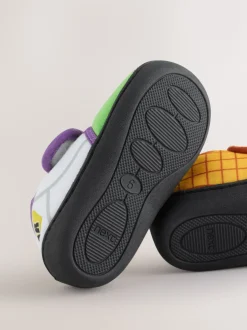 Personnage - Chaussons Toy Story à semelle coupée doublés chauds