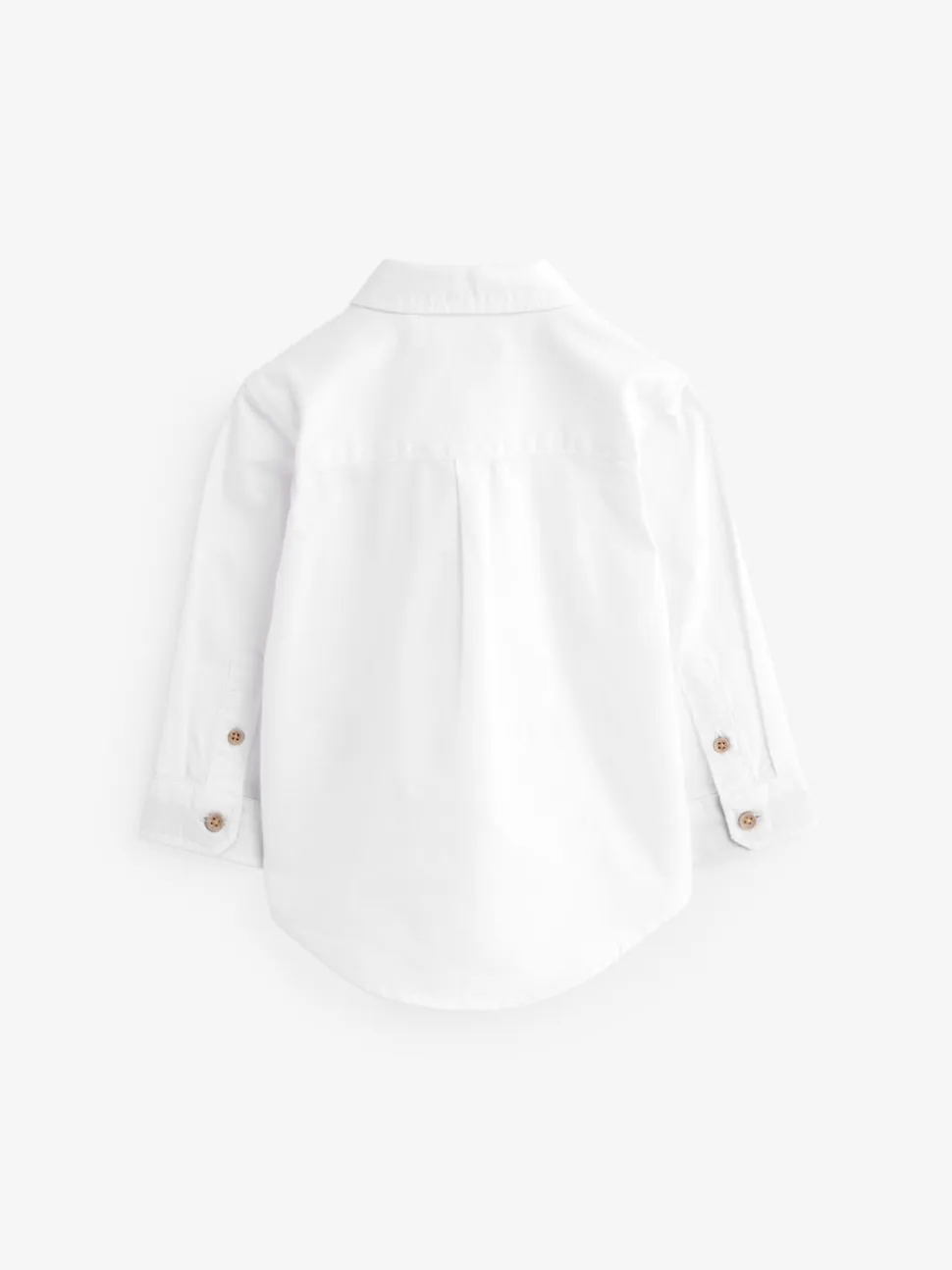 Personnage blanc - Chemise Oxford à manches longues (3mths-7yrs)