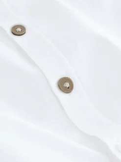 Personnage blanc - Chemise Oxford à manches longues (3mths-7yrs)