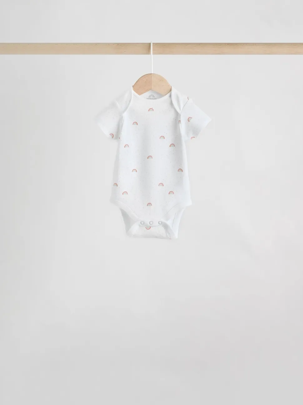 Personnage blanc - Combinaisons bébé à manches courtes