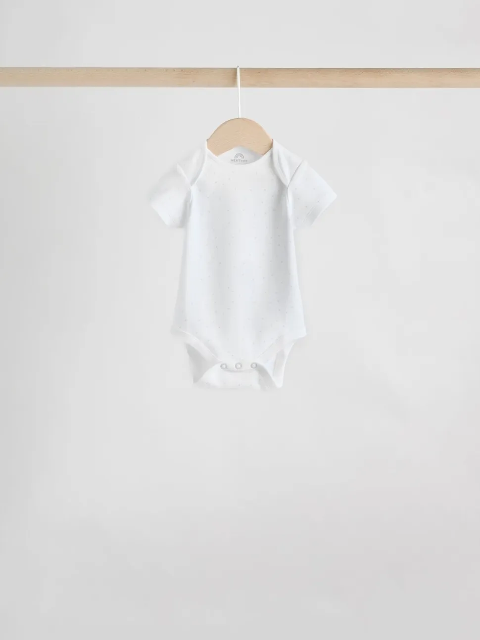 Personnage blanc - Combinaisons bébé à manches courtes