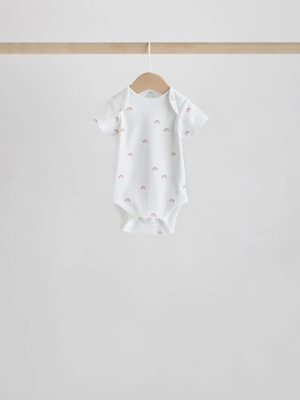 Personnage blanc - Combinaisons bébé à manches courtes