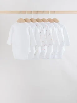 Personnage blanc - Manches longues 100% Coton Bébé Body
