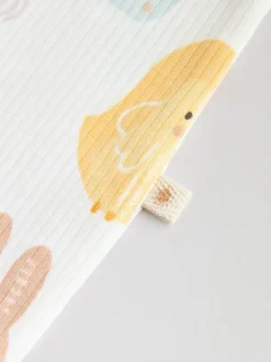 Personnage de Pâques jaune - Combinaisons de nuit à fermeture éclair pour bébés 3 Pack (0mths-3yrs)