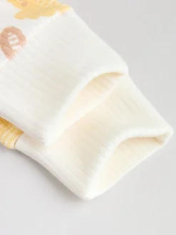 Personnage de Pâques jaune - Combinaisons de nuit à fermeture éclair pour bébés 3 Pack (0mths-3yrs)