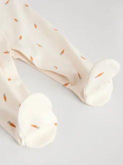 Personnage de Pâques jaune - 3 Pack Baby Sleepsuits (0mths-2yrs)