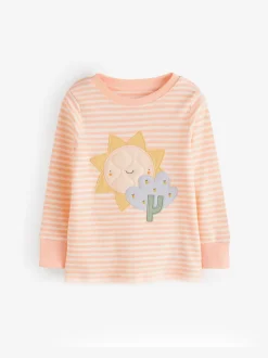 Personnage pastel - Lot de 3 pyjamas Snuggle à manches longues (9mois-12ans)
