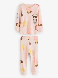 Personnage pastel - Lot de 3 pyjamas Snuggle à manches longues (9mois-12ans)