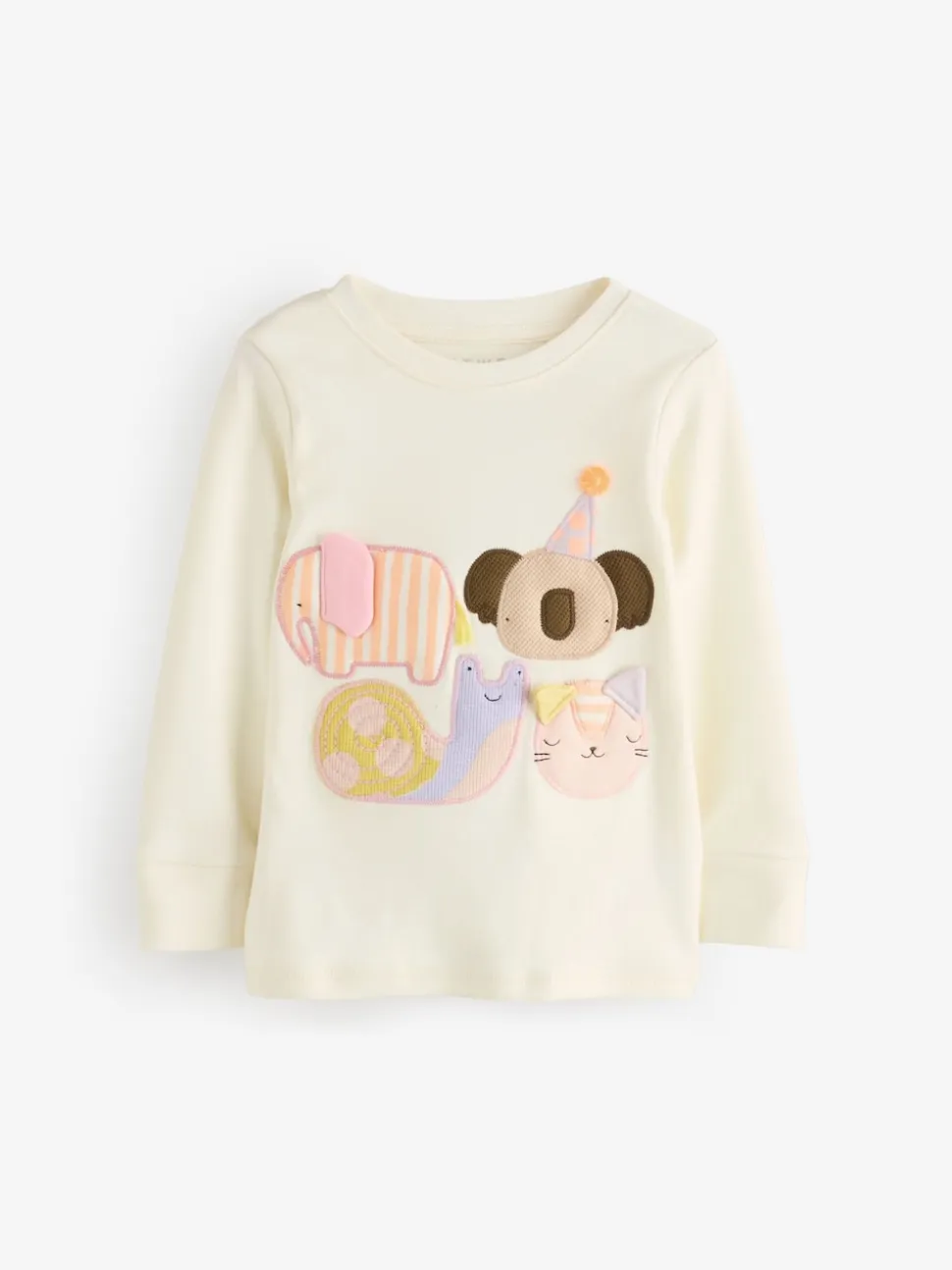 Personnage pastel - Lot de 3 pyjamas Snuggle à manches longues (9mois-12ans)