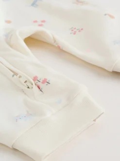 Personnage pastel multicolore - Combinaison de nuit zippée bidirectionnelle BÉBÉ (0mois-3ans)