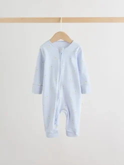 Personnage pastel multicolore - Combinaison de nuit zippée bidirectionnelle BÉBÉ (0mois-3ans)
