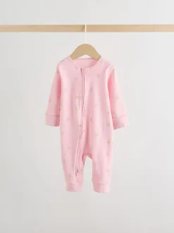 Personnage pastel multicolore - Combinaison de nuit zippée bidirectionnelle BÉBÉ (0mois-3ans)