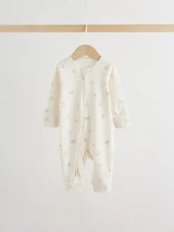 Personnage pastel multicolore - Combinaison de nuit zippée bidirectionnelle BÉBÉ (0mois-3ans)