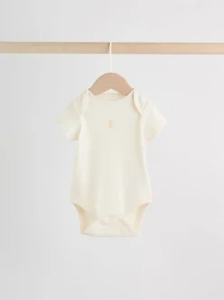 Personnage pastel multicolore - Lot de 7 bodies bébé à manches courtes