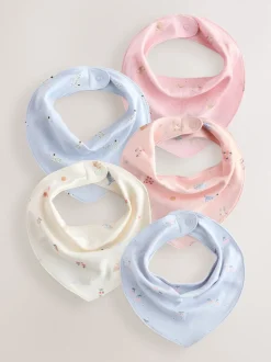 Personnage pastel multicolore - Baby Dribble BIBS 5 Pack