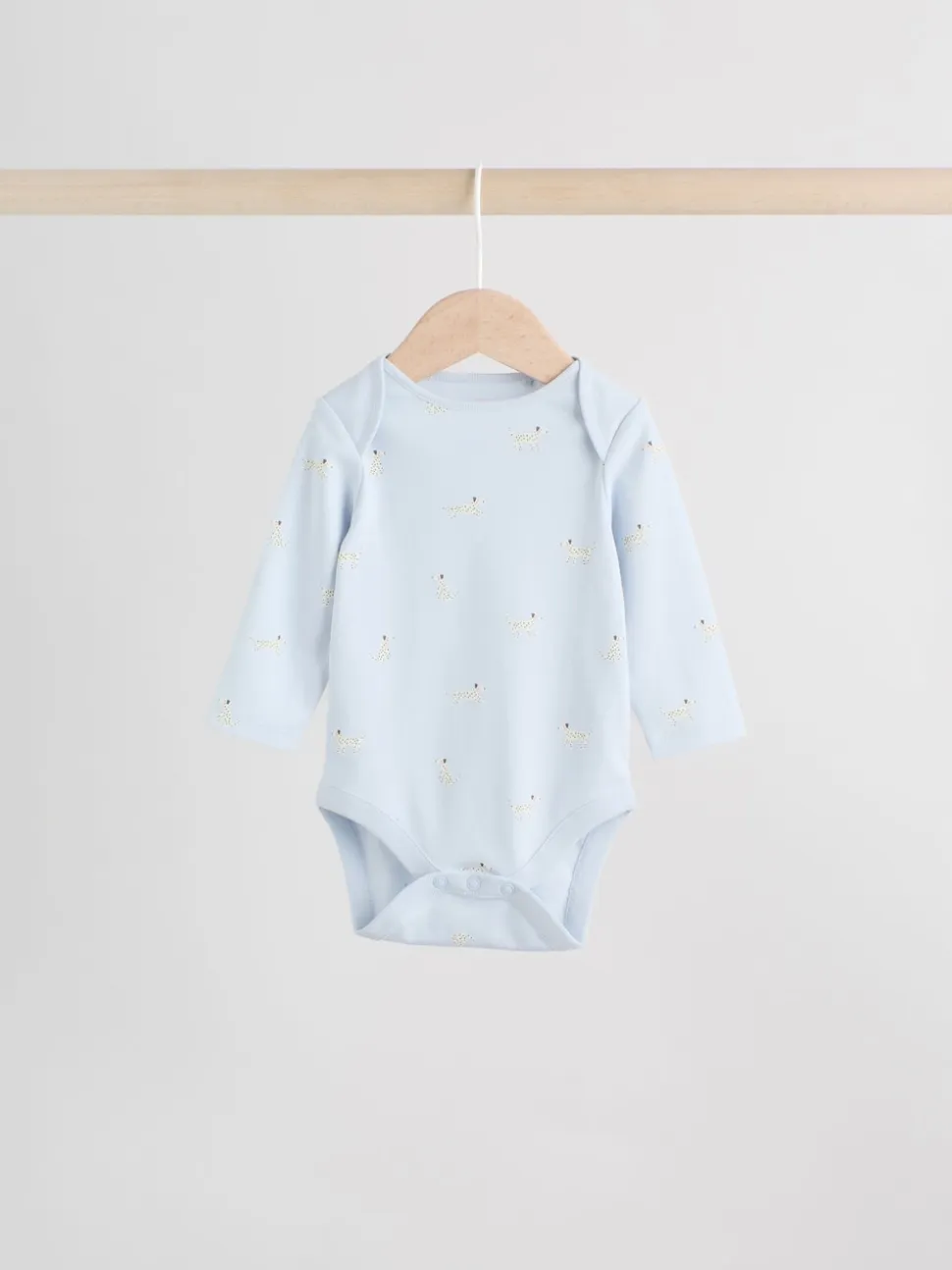 Personnage pastel multicolore - Lot de 5 bodies à manches longues pour bébé