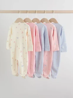 Personnage pastel multicolore - Dors-bien bébé à fermeture éclair bidirectionnelle (0-2ans)