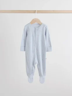 Personnage pastel multicolore - Dors-bien bébé à fermeture éclair bidirectionnelle (0-2ans)