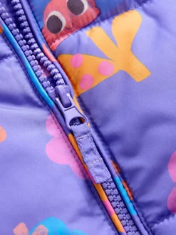 personnage Violet - Combinaison de neige Résistant à la douche Faux Fur Trim (3mths-7yrs)